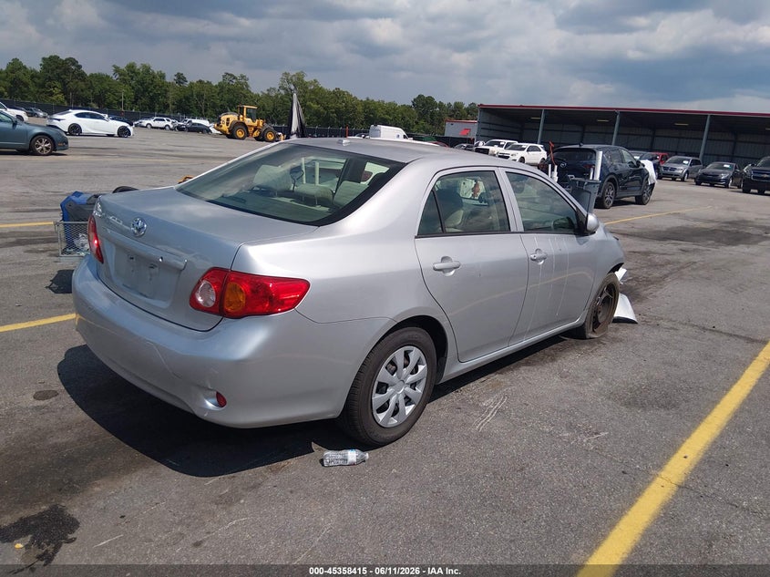 2009 Toyota Corolla VIN JTDBL40E49J049048 IAAI salvage auction — FRONT END, Salvage (South Carolina), sold $250 on 2026-07-15 (photo 4)