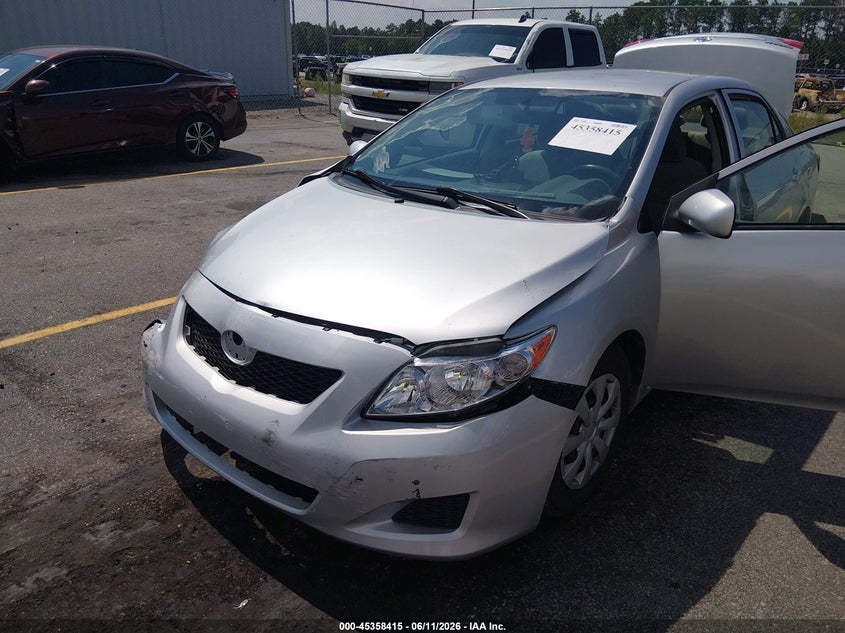 2009 Toyota Corolla VIN JTDBL40E49J049048 IAAI salvage auction — FRONT END, Salvage (South Carolina), sold $250 on 2026-07-15 (photo 6)