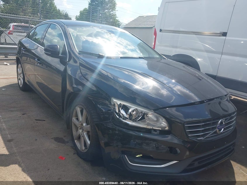 2016 Volvo S60 VIN YV1612TK1G2412209 IAAI salvage auction — FRONT END, Salvage (North Carolina), sold $625 on 2026-08-10 (photo 1)