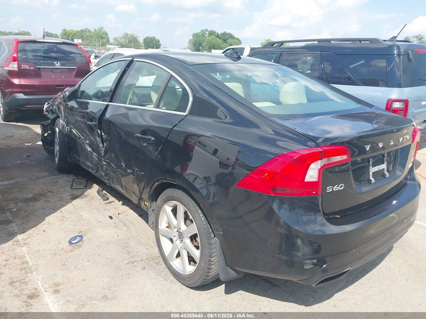 2016 Volvo S60 VIN YV1612TK1G2412209 IAAI salvage auction — FRONT END, Salvage (North Carolina), sold $625 on 2026-08-10 (photo 3)