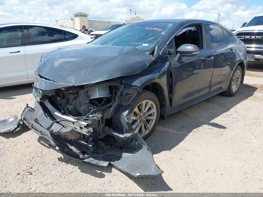 2024 Toyota Corolla VIN JTDBCMFE8R3033155 IAAI salvage auction — FRONT END, Salvage (Texas), sold $3,650 on 2026-07-29 (photo 2)