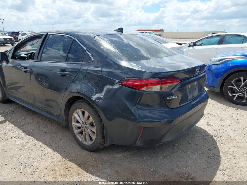 2024 Toyota Corolla VIN JTDBCMFE8R3033155 IAAI salvage auction — FRONT END, Salvage (Texas), sold $3,650 on 2026-07-29 (photo 3)