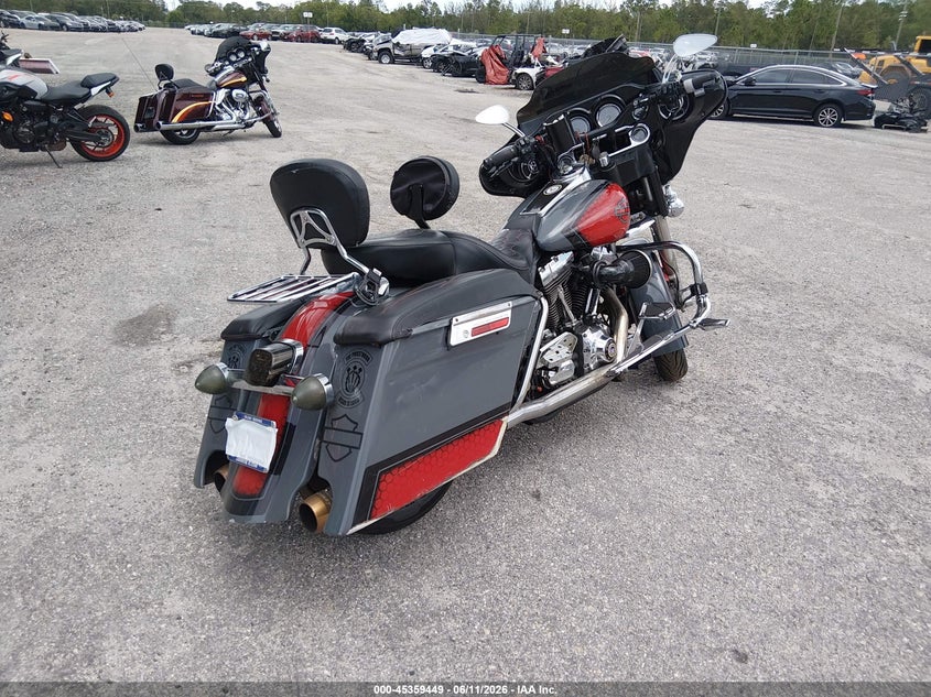 2007 Harley-davidson Flht VIN 1HD1FF4187Y600297 IAAI salvage auction — UNKNOWN, Rebuildable (Florida), sold $1,800 on 2026-07-07 (photo 4)