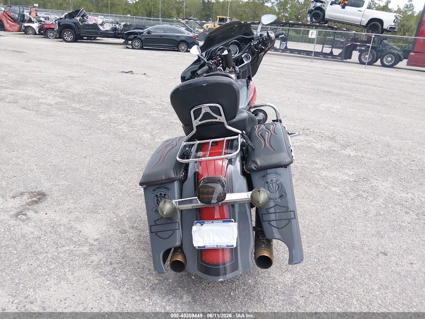 2007 Harley-davidson Flht VIN 1HD1FF4187Y600297 IAAI salvage auction — UNKNOWN, Rebuildable (Florida), sold $1,800 on 2026-07-07 (photo 6)