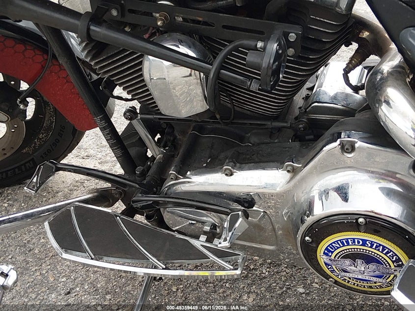 2007 Harley-davidson Flht VIN 1HD1FF4187Y600297 IAAI salvage auction — UNKNOWN, Rebuildable (Florida), sold $1,800 on 2026-07-07 (photo 9)