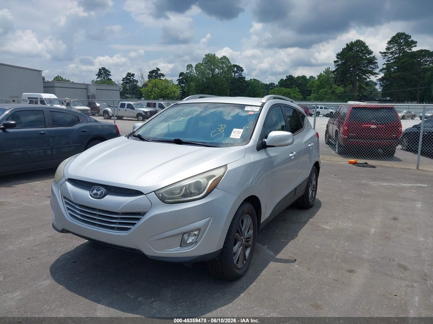 2015 Hyundai Tucson VIN KM8JUCAG3FU052371 IAAI salvage auction — NORMAL WEAR, Repossession Paperwork (Georgia), sold $1,550 on 2026-07-29 (photo 2)