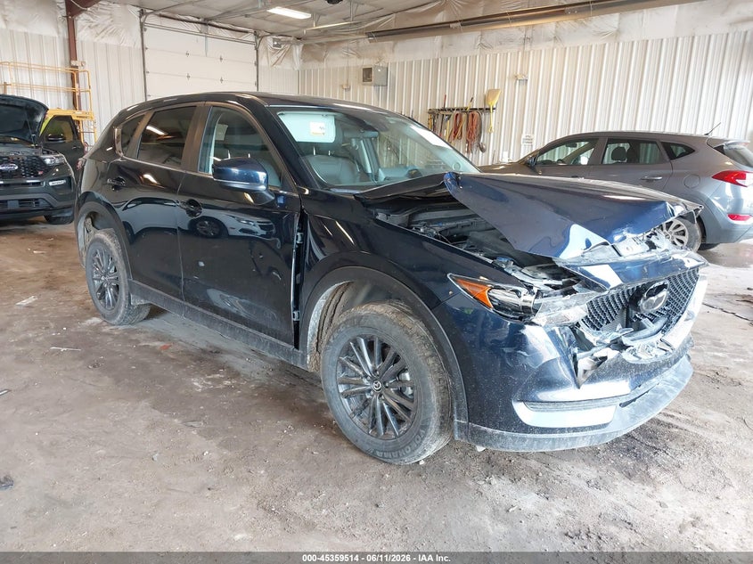 2021 Mazda Cx-5 VIN JM3KFBCM8M0449196 IAAI salvage auction — FRONT END, Salvage (Michigan), sold $3,650 on 2026-07-21 (photo 1)
