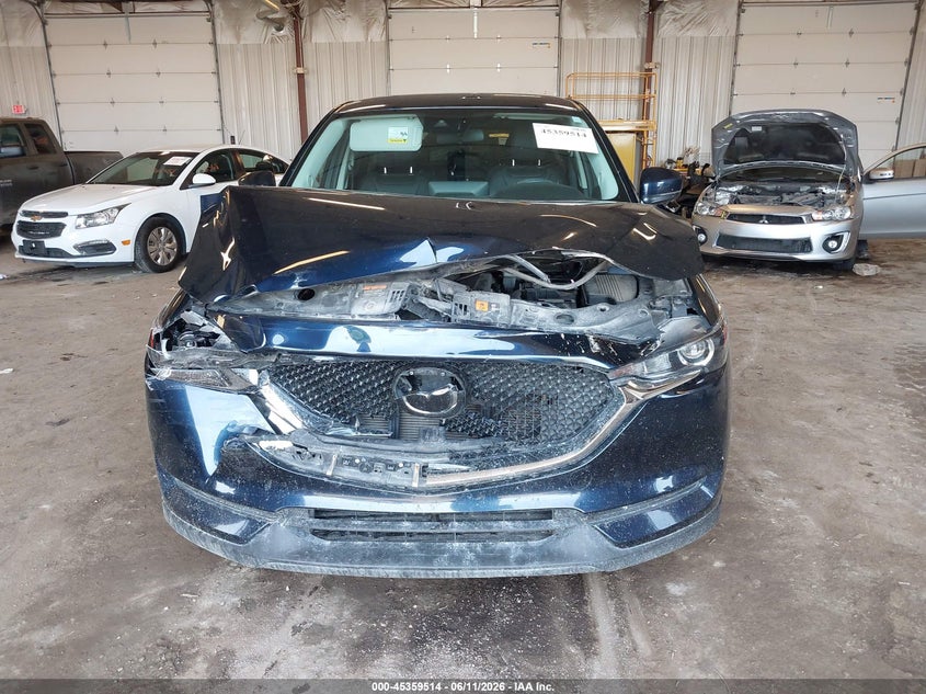 2021 Mazda Cx-5 VIN JM3KFBCM8M0449196 IAAI salvage auction — FRONT END, Salvage (Michigan), sold $3,650 on 2026-07-21 (photo 6)