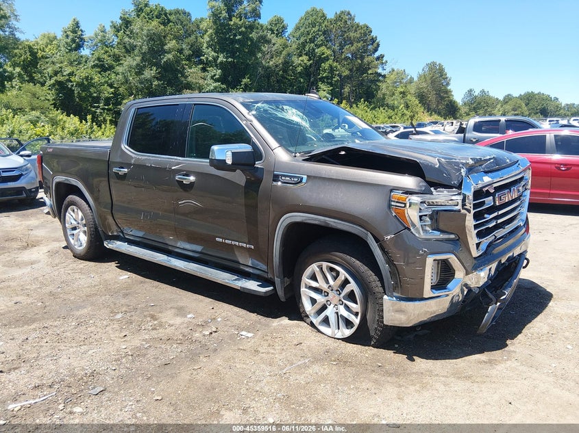 2019 Gmc SIERRA VIN 1GTU9DED2KZ288211 IAAI salvage auction — FRONT END, Salvage (Mississippi), sold $11,400 on 2026-07-19 (photo 1)