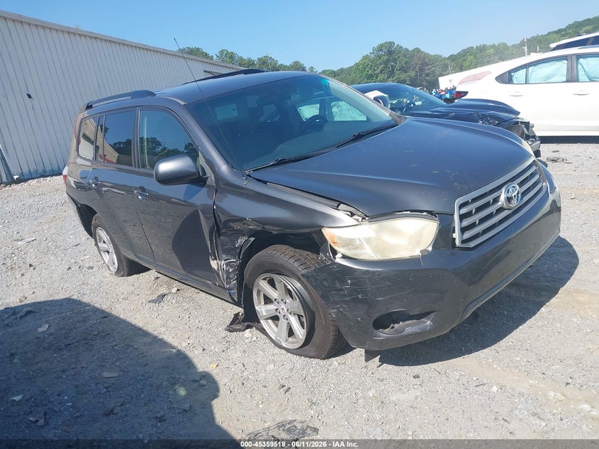 2009 Toyota Highlander VIN JTEDA41A392005557 IAAI salvage auction — ALL OVER, Salvage (Georgia), sold $1,100 on 2026-07-28 (photo 1)