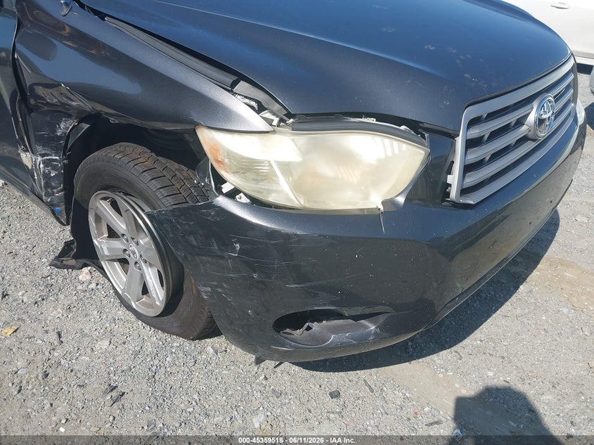 2009 Toyota Highlander VIN JTEDA41A392005557 IAAI salvage auction — ALL OVER, Salvage (Georgia), sold $1,100 on 2026-07-28 (photo 6)