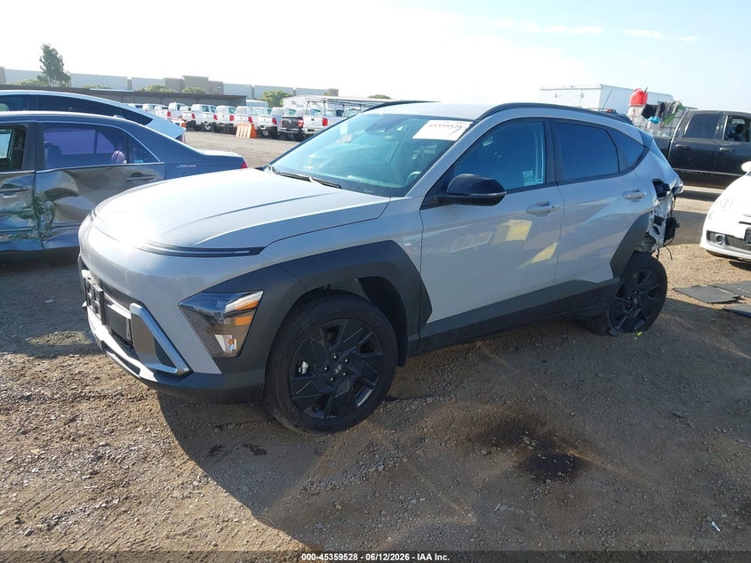 2026 Hyundai Kona VIN KM8HFCAB8TU384816 IAAI salvage auction — REAR END, Salvage (Arizona), sold $4,050 on 2026-07-29 (photo 2)