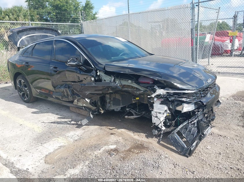 2026 Kia K5 VIN KNAG64J76T5497818 IAAI salvage auction — RIGHT SIDE, Rebuildable (Florida), sold $5,150 on 2026-07-08 (photo 6)