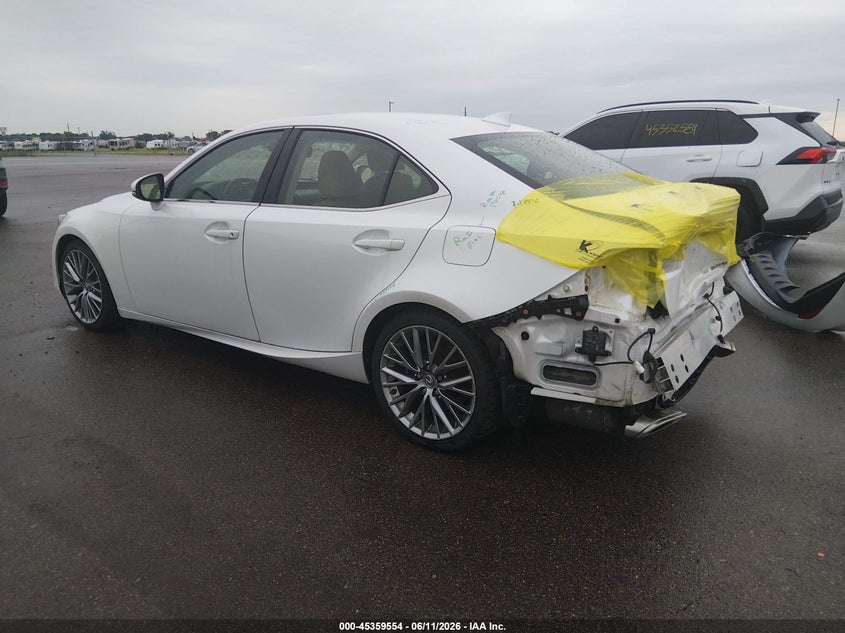 2017 Lexus Is VIN JTHCM1D25H5015108 IAAI salvage auction — REAR END, Salvage (Minnesota), sold $8,550 on 2026-07-20 (photo 3)