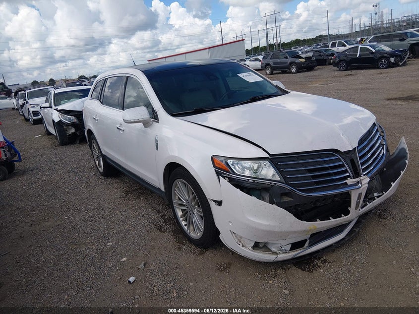 2018 Lincoln Mkt VIN 2LMHJ5AT7JBL01547 IAAI salvage auction — FRONT END, Salvage (Louisiana), sold $1,250 on 2026-07-22 (photo 1)