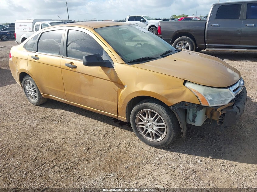 2009 Ford Focus VIN 1FAHP35N09W255333 IAAI salvage auction — FRONT END, Salvage (Texas), sold $400 on 2026-07-09 (photo 1)