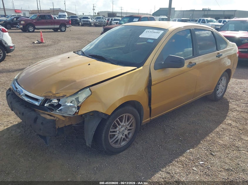 2009 Ford Focus VIN 1FAHP35N09W255333 IAAI salvage auction — FRONT END, Salvage (Texas), sold $400 on 2026-07-09 (photo 2)