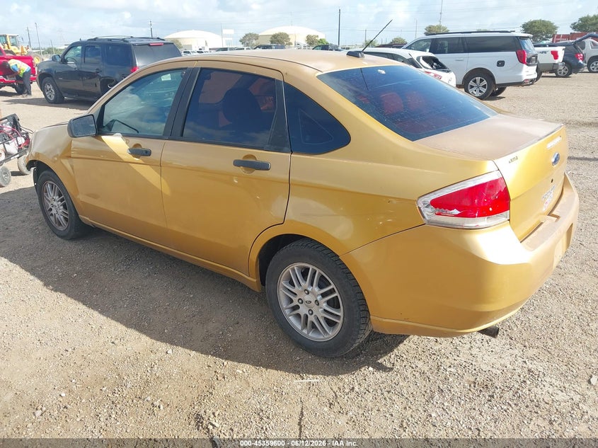 2009 Ford Focus VIN 1FAHP35N09W255333 IAAI salvage auction — FRONT END, Salvage (Texas), sold $400 on 2026-07-09 (photo 3)