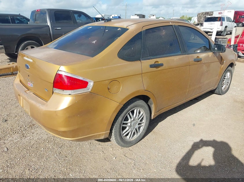 2009 Ford Focus VIN 1FAHP35N09W255333 IAAI salvage auction — FRONT END, Salvage (Texas), sold $400 on 2026-07-09 (photo 4)