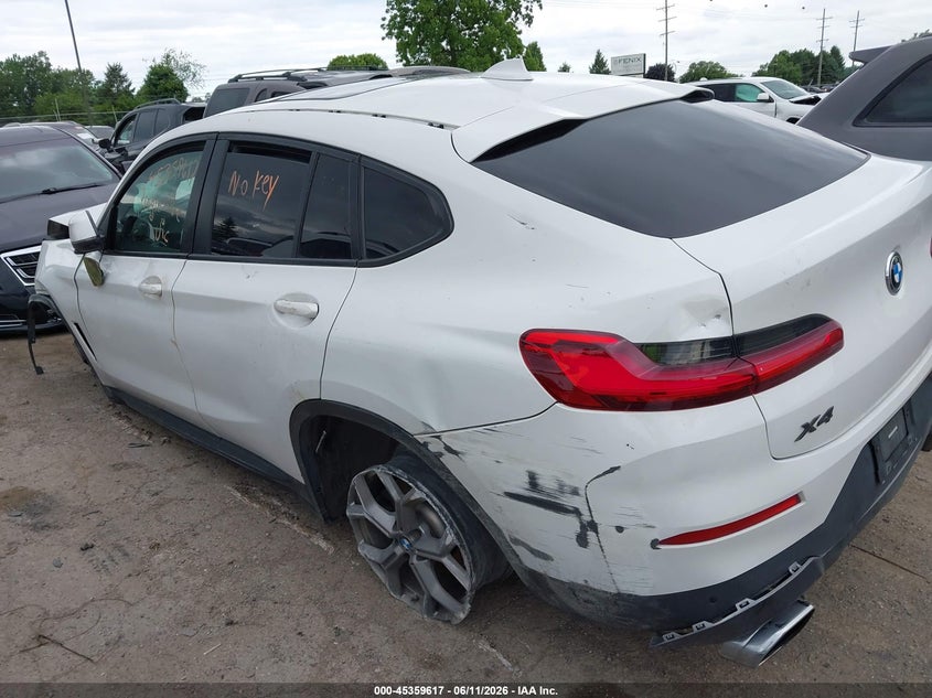 2022 BMW X4 VIN 5UX33DT00N9K17363 IAAI salvage auction — FRONT END, Scrap (Michigan), sold $4,100 on 2026-07-08 (photo 3)