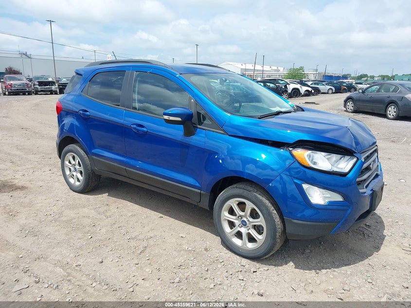 2019 Ford Ecosport VIN MAJ6S3GLXKC292964 IAAI salvage auction — FRONT END, Salvage Title, sold $25 on 2026-07-29 (photo 1)