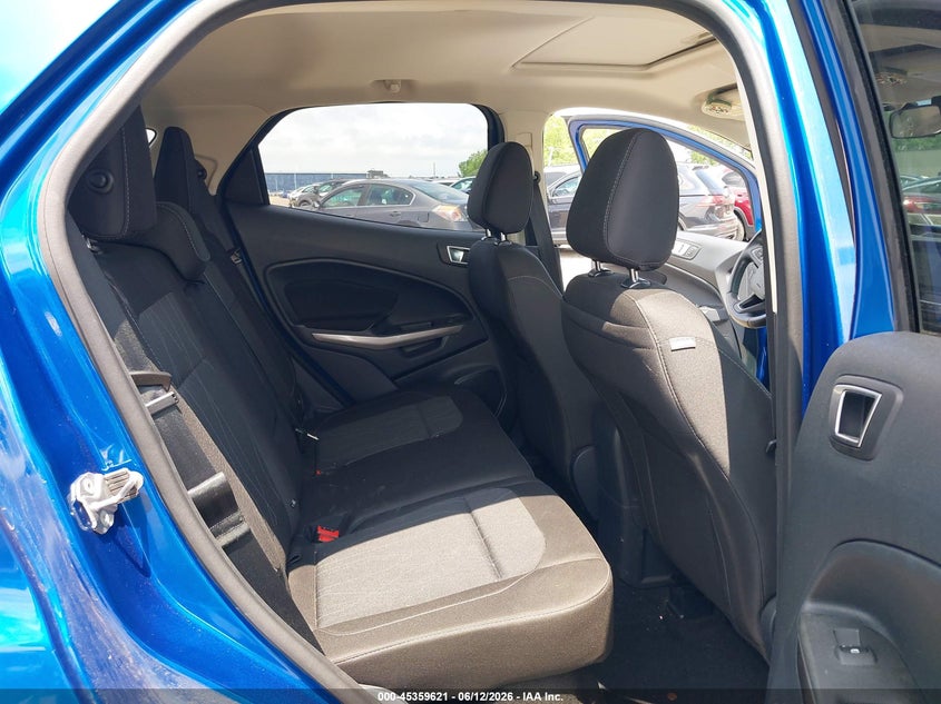 2019 Ford Ecosport VIN MAJ6S3GLXKC292964 IAAI salvage auction — FRONT END, Salvage Title, sold $25 on 2026-07-29 (photo 8)