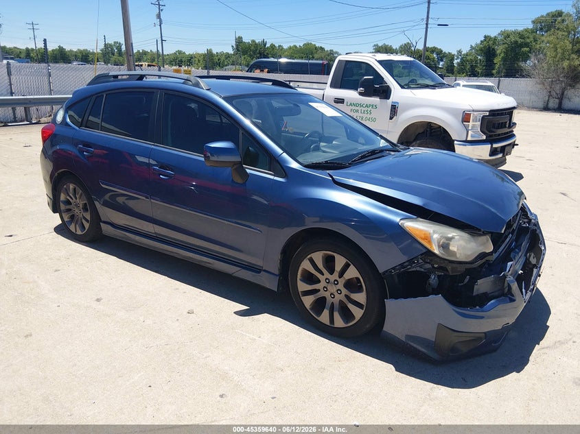 2013 Subaru Impreza VIN JF1GPAL69D2801431 IAAI salvage auction — NORMAL WEAR, Clear (Florida), sold $25 on 2026-07-28 (photo 1)