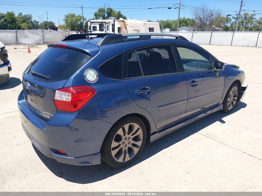 2013 Subaru Impreza VIN JF1GPAL69D2801431 IAAI salvage auction — NORMAL WEAR, Clear (Florida), sold $25 on 2026-07-28 (photo 4)