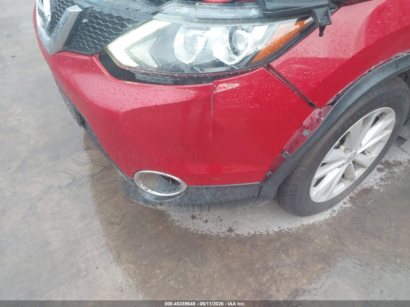 2017 Nissan Rogue VIN JN1BJ1CP2HW021951 IAAI salvage auction — RIGHT SIDE, Original (Texas), sold $950 on 2026-07-21 (photo 6)