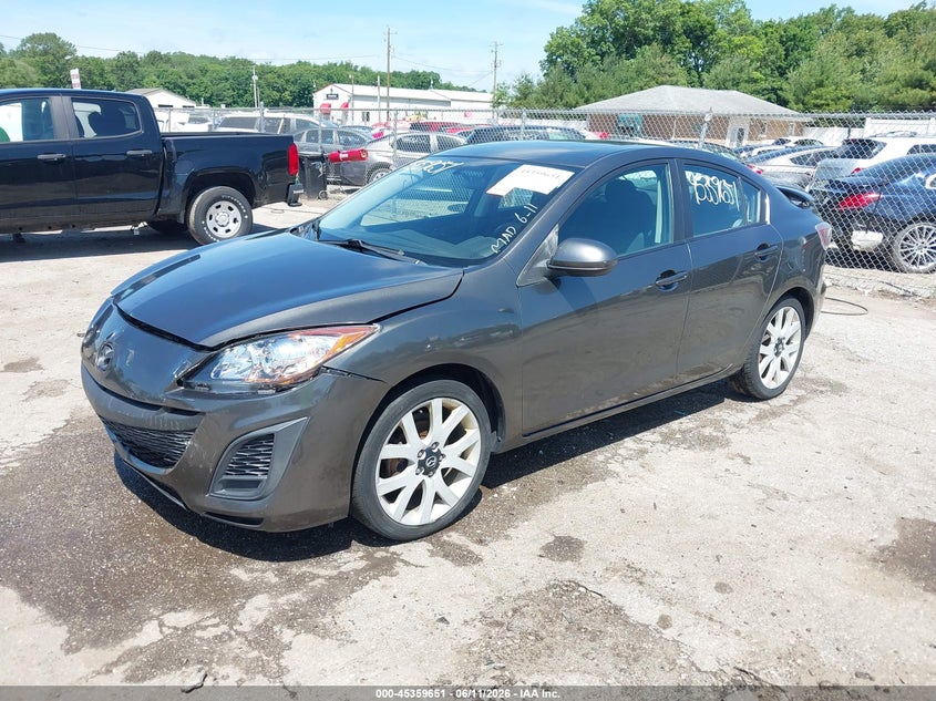2011 Mazda 3 VIN JM1BL1VF1B1437358 IAAI salvage auction — FRONT END, Clear (Indiana), sold $25 on 2026-07-21 (photo 2)