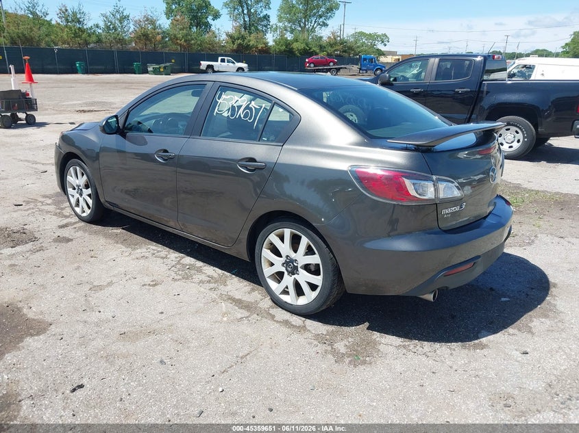 2011 Mazda 3 VIN JM1BL1VF1B1437358 IAAI salvage auction — FRONT END, Clear (Indiana), sold $25 on 2026-07-21 (photo 3)