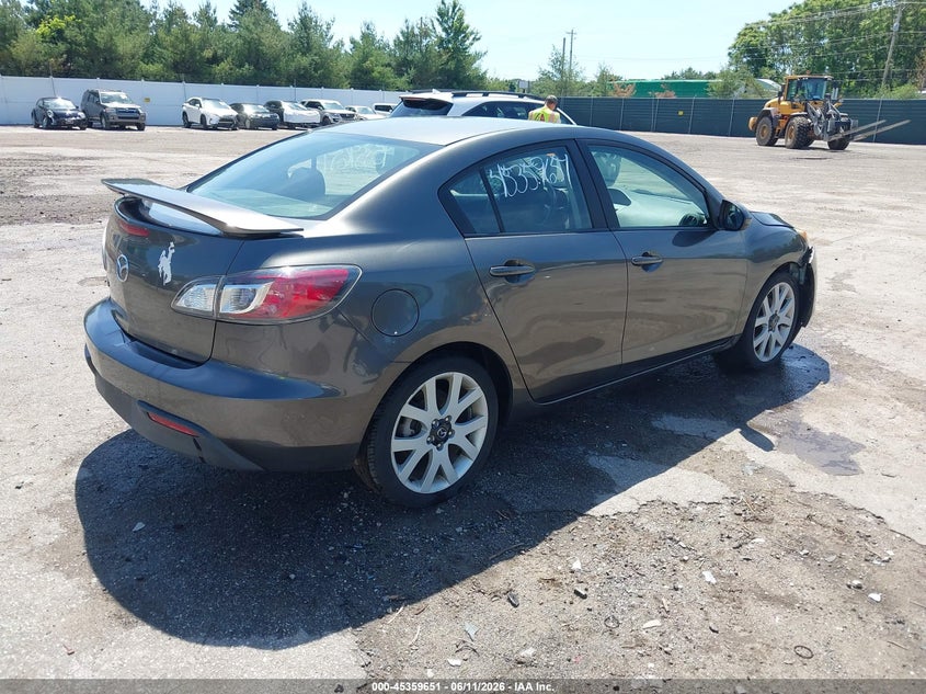 2011 Mazda 3 VIN JM1BL1VF1B1437358 IAAI salvage auction — FRONT END, Clear (Indiana), sold $25 on 2026-07-21 (photo 4)