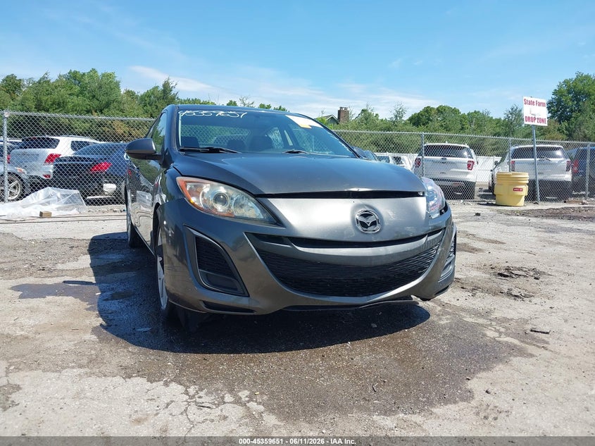 2011 Mazda 3 VIN JM1BL1VF1B1437358 IAAI salvage auction — FRONT END, Clear (Indiana), sold $25 on 2026-07-21 (photo 6)