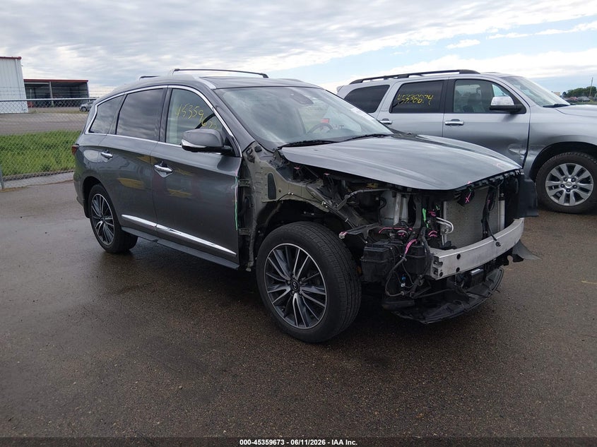 2020 Infiniti Qx60 VIN 5N1DL0MM7LC506672 IAAI salvage auction — FRONT END, Salvage (Minnesota), sold $4,250 on 2026-07-31 (photo 1)