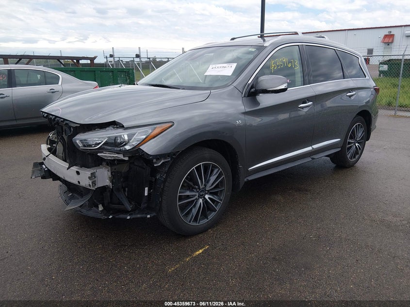 2020 Infiniti Qx60 VIN 5N1DL0MM7LC506672 IAAI salvage auction — FRONT END, Salvage (Minnesota), sold $4,250 on 2026-07-31 (photo 2)