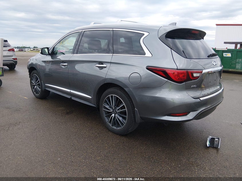 2020 Infiniti Qx60 VIN 5N1DL0MM7LC506672 IAAI salvage auction — FRONT END, Salvage (Minnesota), sold $4,250 on 2026-07-31 (photo 3)
