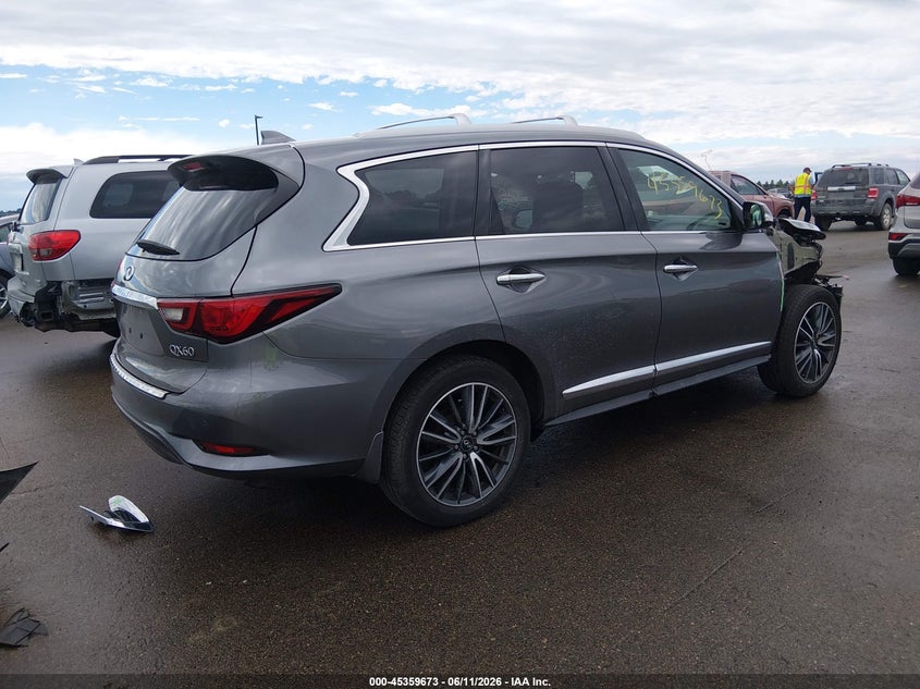 2020 Infiniti Qx60 VIN 5N1DL0MM7LC506672 IAAI salvage auction — FRONT END, Salvage (Minnesota), sold $4,250 on 2026-07-31 (photo 4)