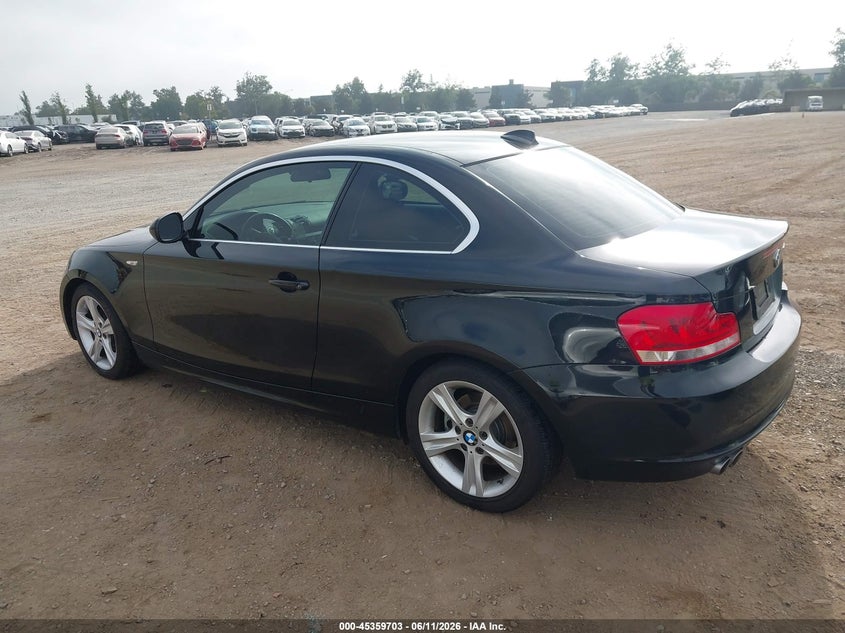 2012 BMW 1er VIN WBAUP9C54CVL91988 IAAI salvage auction — RIGHT SIDE, Salvage Title, sold $400 on 2026-07-20 (photo 3)