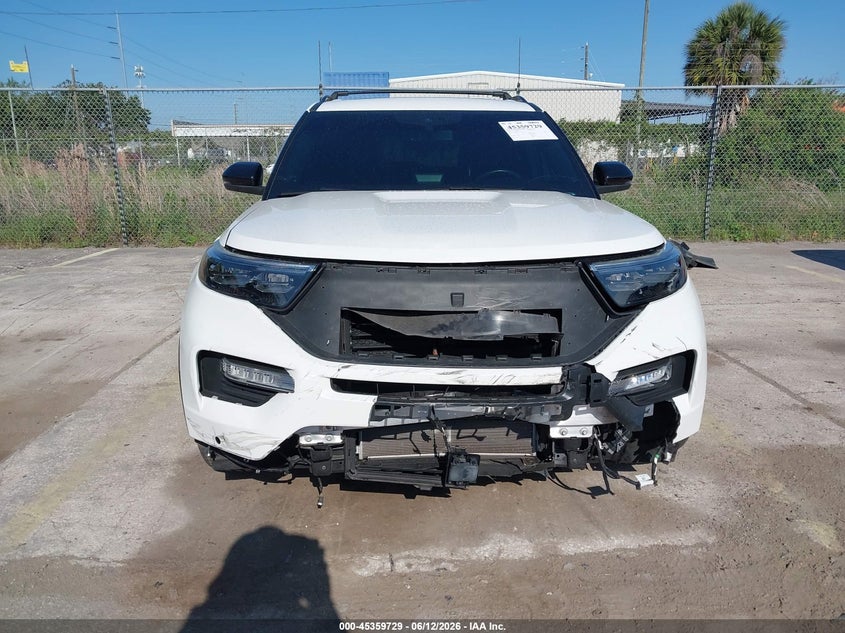 2020 Ford Explorer VIN 1FM5K8GC5LGA67845 IAAI salvage auction — FRONT END, Salvage Title, sold $12,950 on 2026-07-29 (photo 6)