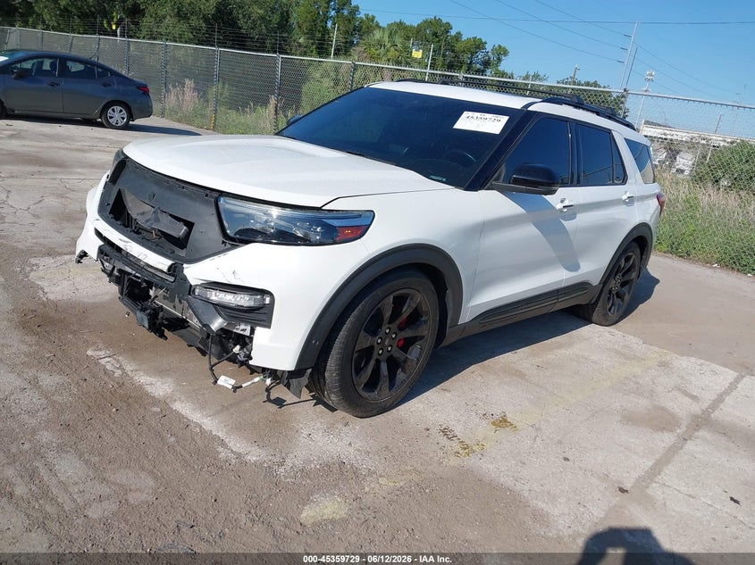 2020 Ford Explorer VIN 1FM5K8GC5LGA67845 IAAI salvage auction — FRONT END, Salvage Title, sold $12,950 on 2026-07-29 (photo 2)