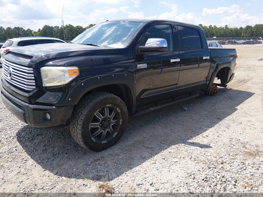 2015 Toyota Tundra VIN 5TFAW5F14FX421235 IAAI salvage auction — REAR END, Salvage (Georgia), sold $10,800 on 2026-07-09 (photo 2)