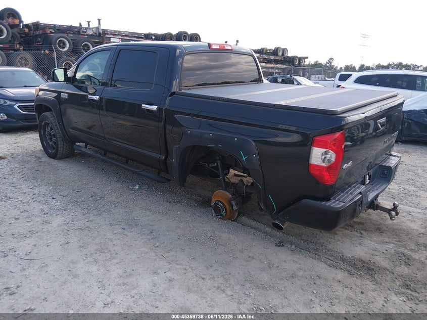 2015 Toyota Tundra VIN 5TFAW5F14FX421235 IAAI salvage auction — REAR END, Salvage (Georgia), sold $10,800 on 2026-07-09 (photo 3)