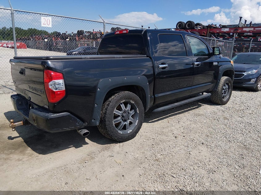 2015 Toyota Tundra VIN 5TFAW5F14FX421235 IAAI salvage auction — REAR END, Salvage (Georgia), sold $10,800 on 2026-07-09 (photo 4)