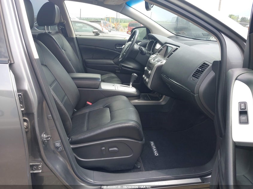 2013 Nissan Murano VIN JN8AZ1MW1DW305626 IAAI salvage auction — NORMAL WEAR, Clear (Pennsylvania), sold $450 on 2026-07-08 (photo 5)