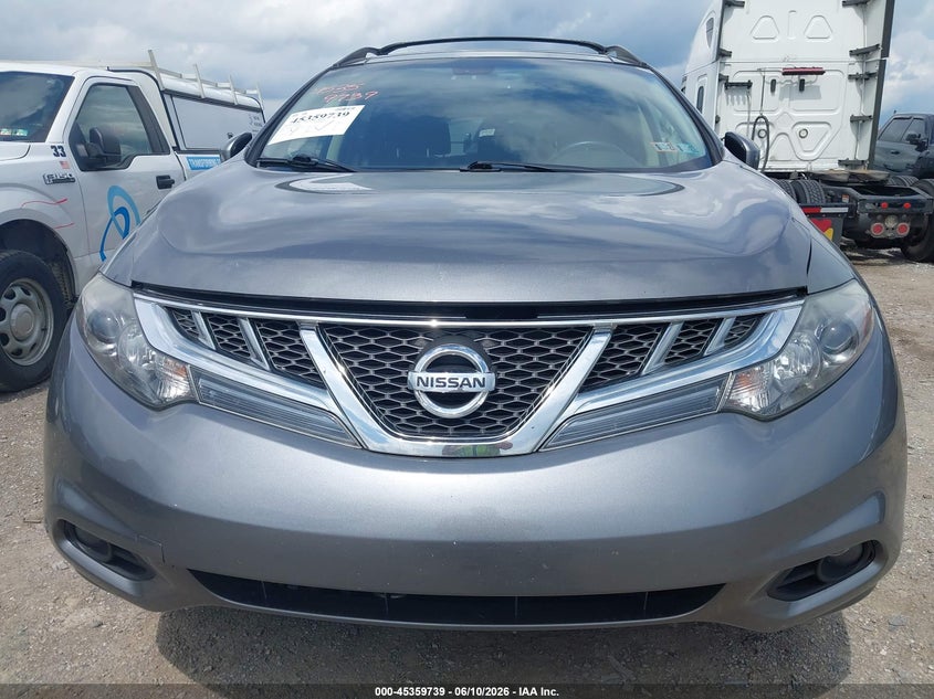 2013 Nissan Murano VIN JN8AZ1MW1DW305626 IAAI salvage auction — NORMAL WEAR, Clear (Pennsylvania), sold $450 on 2026-07-08 (photo 6)