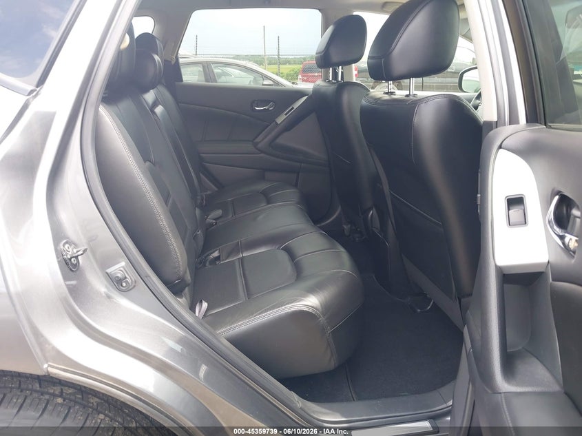 2013 Nissan Murano VIN JN8AZ1MW1DW305626 IAAI salvage auction — NORMAL WEAR, Clear (Pennsylvania), sold $450 on 2026-07-08 (photo 8)