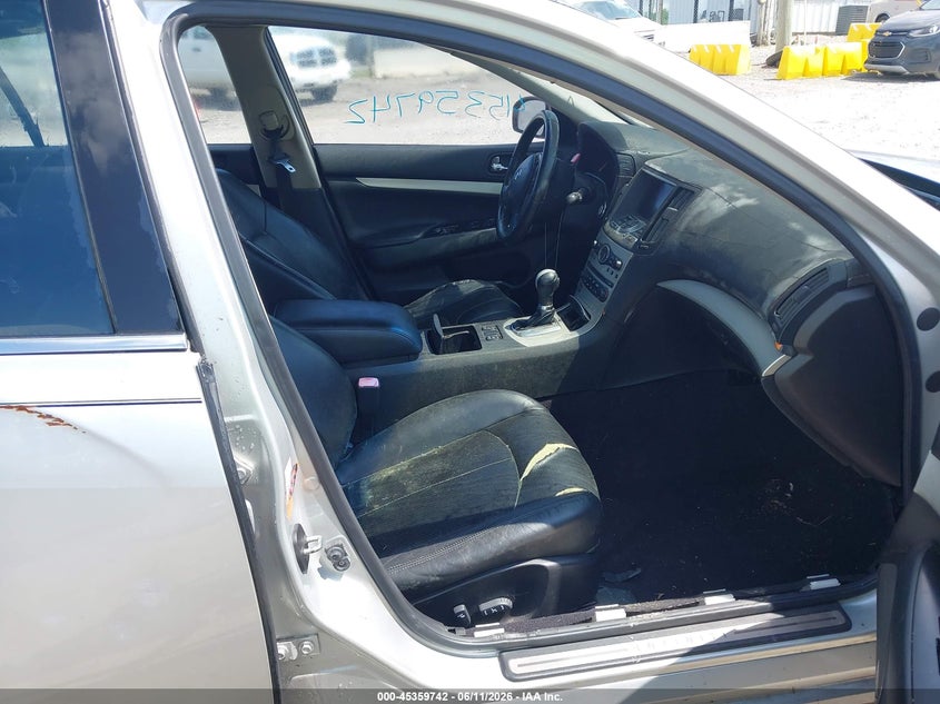 2008 Infiniti G35 VIN JNKBV61E88M221596 IAAI salvage auction — RIGHT SIDE, Clear (Tennessee), sold $225 on 2026-07-16 (photo 5)