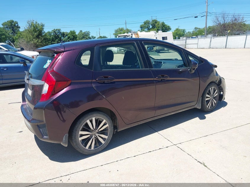 2016 Honda Fit VIN JHMGK5H76GX039439 IAAI salvage auction — RIGHT FRONT, Salvage (Illinois), sold $2,100 on 2026-07-14 (photo 4)