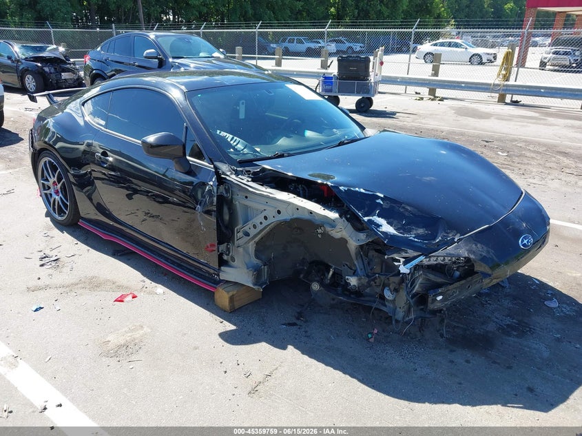 2017 Subaru Brz VIN JF1ZCAB18H9600806 IAAI salvage auction — RIGHT FRONT, Salvage (North Carolina), sold $575 on 2026-07-23 (photo 1)
