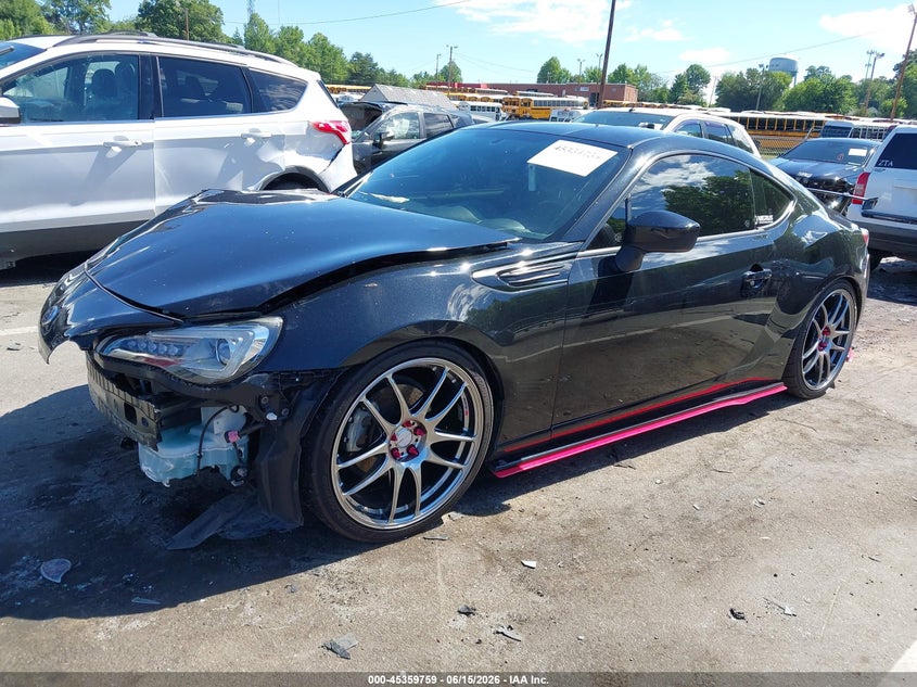 2017 Subaru Brz VIN JF1ZCAB18H9600806 IAAI salvage auction — RIGHT FRONT, Salvage (North Carolina), sold $575 on 2026-07-23 (photo 2)